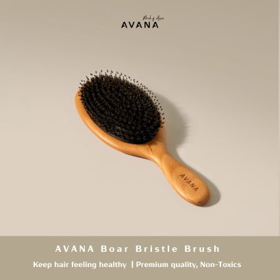 AVANA Boar bristle brush