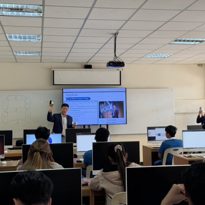 กิจกรรมบรรยายรายวิชา อินเทอร์เน็ตเพื่อสรรพสิ่ง (IoT) ปีการศึกษา 2569 สาขาเทคโนโลยีธุรกิจดิจิทัล