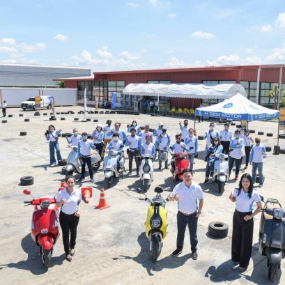 H SEM Moto เชิญสื่อมวลชน ทดสอบรถไฟฟ้า 3 รุ่นใหม่ล่าสุด
