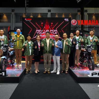 ไทยยามาฮ่า  เข้าร่วม มหกรรมยานยนต์ ครั้งที่ 40