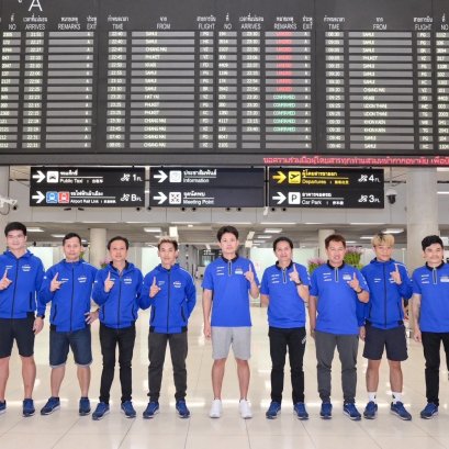 ทัพยามาฮ่าพร้อม แสตมป์ - ตี เดินทางกลับถึงไทยหลังลงทำการแข่งขันในศึกเวิลด์ซูเปอร์ไบค์