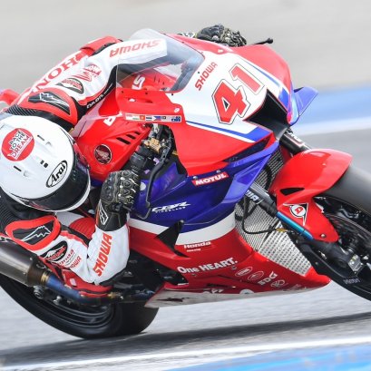 ดาวรุ่งไทยบิด Honda CBR600RR ซูเปอร์สปอร์ต 600 ซีซี ซ้อมวันแรกโฮมเรซ