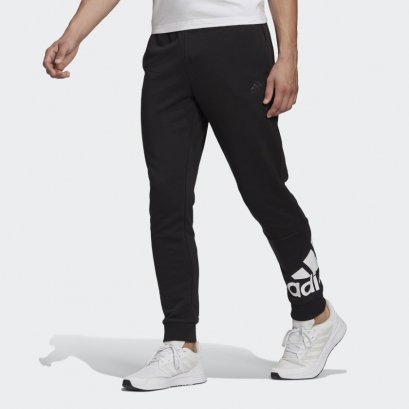 กางเกงขายาวชาย Adidas Essentials French Terry Tapered Cuff Logo - GK8968