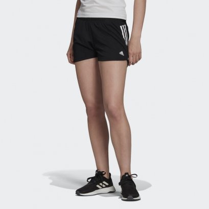 กางเกงขาสั้นหญิง Adidas Designed To Move Knit 3Stripes - H45575