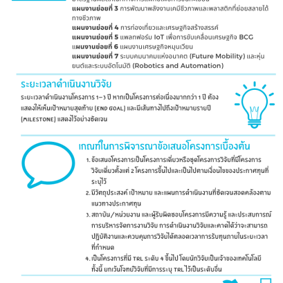 ประกาศรับข้อเสนอโครงการวิจัย (Full Proposal) ประจำปีงบประมาณ 2564