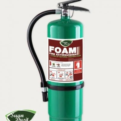 โฟมโปรตีนดับเพลิงจากกากเนื้อในเมล็ดยางพารา