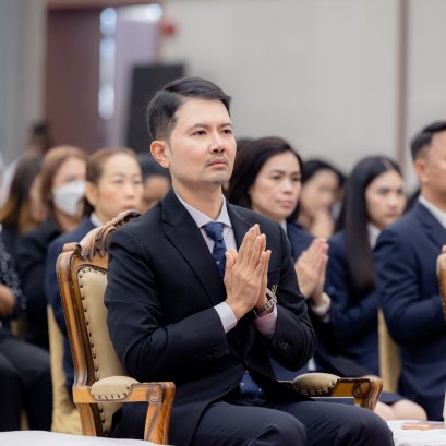 สถาบันวิจัยและพัฒนา มหาวิทยาลัยสวนดุสิต เข้าร่วมพิธีเทศน์มหาชาติเวสสันดรชาดก บูชากัณฑ์เทศน์และร่วมเป็นเจ้าภาพกัณฑ์เทศน์มหาชาติ