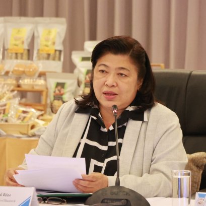 สํานักงานการวิจัยแห่งชาติ (วช.) กระทรวงการอุดมศึกษา วิทยาศาสตร์ วิจัยและ นวัตกรรม ลงพื้นตรวจเยี่ยมผลสำเร็จ โครงการ “การพัฒนาผลิตภัณฑ์สร้างสรรค์เชิงอัตลักษณ์ เพื่อเพิ่มมูลค่าในการแข่งขันอย่างยั่งยืน"