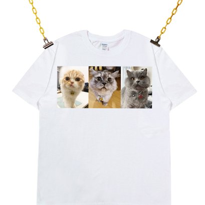 CATS T-SHIRT TYPE 1 WHITE