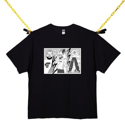 SUPER SAIYAN T-SHIRT 2 BLACK