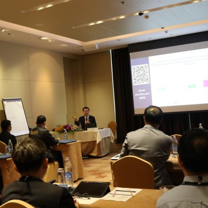 พิธีเปิดโครงการฝึกอบรม หลักสูตร การให้เอกชนร่วมลงทุนในกิจการของรัฐ PEP รุ่นที่ 18