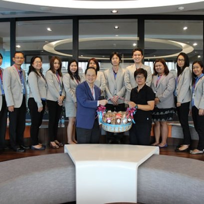 	คณะเจ้าหน้าที่จากสำนักงานบริหารหนี้สาธารณะ เข้าเยี่ยมชม บริษัท โทเทิ่ล แอ็คเซ็ส คอมมูนิเคชั่น จำกัด (ดีแทค)