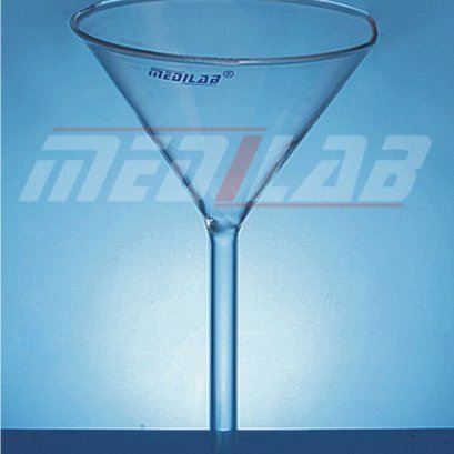 กรวยแก้วอย่างบางใส Funnel Short Stem ( Thin Glass )