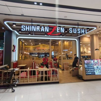 โครงการก่อสร้าง ร้านชินคันเซ็น สาขา โรบินสันไลฟ์สไตล์ บ่อวิน จ.ชลบุรี