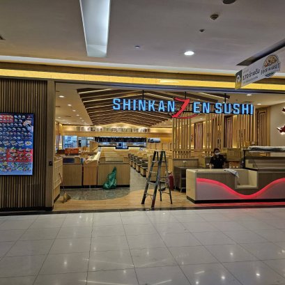 โครงการ ก่อสร้าง ร้าน Shinkanzen Sushi สาขา Fashion Island 