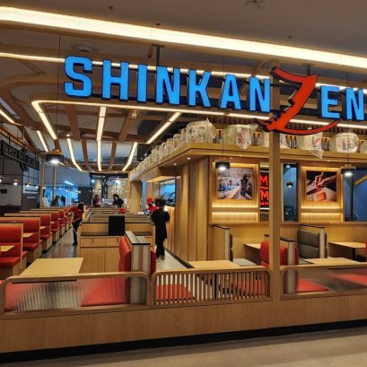 โครงการ ก่อสร้าง ร้าน Shinkanzen Sushi สาขา The Mall บางกะปิ