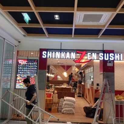 ควบคุมงาน Shinkanzen Sushi สาขา JC MALL
