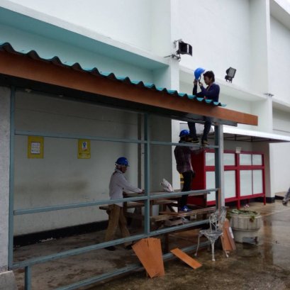 งานปรับปรุงและซ่อมแซมอาคาร