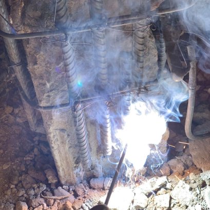 งานซ่อมเสาอาคาร