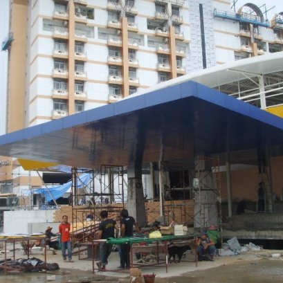 งานก่อสร้างร้านนวดสปา