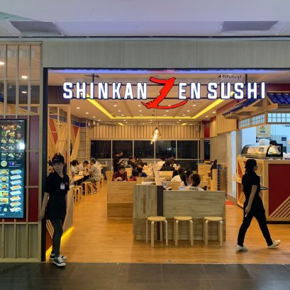 ควบคุมงาน Shinkanzen Sushi สาขา เซ็นจูรี่ มอลล์