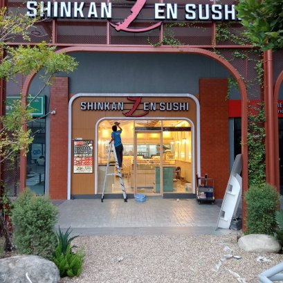 ควบคุมงานตกแต่งร้านอาหาร Shinkanzen Sushi สาขา สายไหม อเวนิว