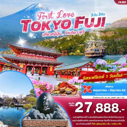 ทัวร์ญี่ปุ่น 5 วัน 3 คืน