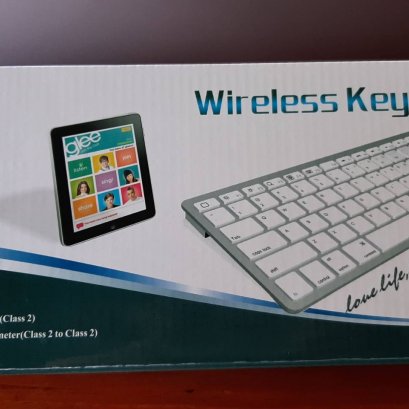 Macbook Keyboard wireless ไทย อังกฤษ เชื่อมต่อบูลทูธ ไร้สาย