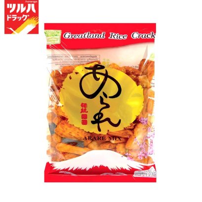Greatland Arare mix 150 g. / เกรทแลนด์ อาราเร่ มิกซ์ ขนมญี่ปุ่นอบกรอบ 150 g.ข้าวอบกรอบ