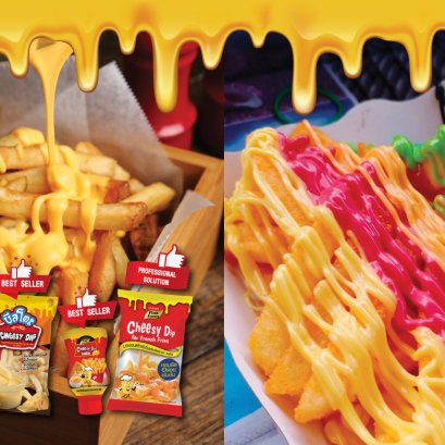 ชีสดิป ตราเพียวฟู้ดส์ อร่อย ปลอดภัย จิ้มกับอะไรก็อร่อย