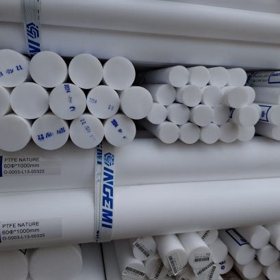 เเท่งตันเทฟล่อน (PTFE, TEFLON Solid Rods)