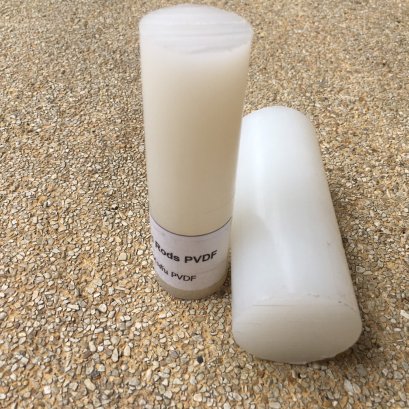 แท่งตันพีวีดีเอฟ (PVDF Solid Rods)