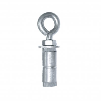 Closed cup hook expansion bolt