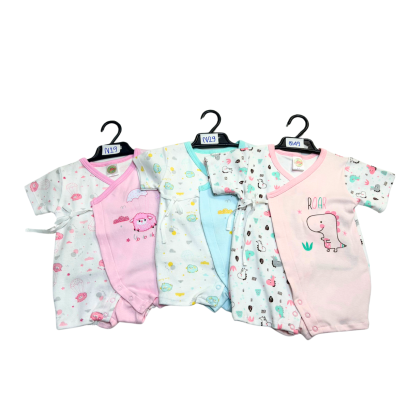 ชุดเด็กแรกเกิด ชุด Dino ซามูไร  แบบผูก (ขายส่งเริ่มต้น 100 ชุด)