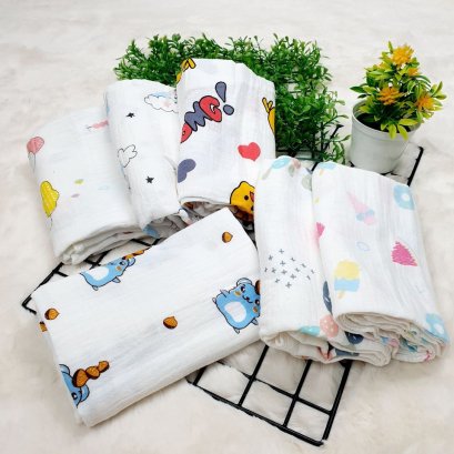 ผ้าอ้อมคอตตอลทอย่น