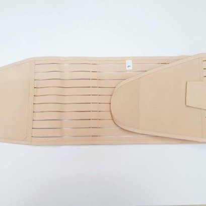 สายรัดหน้าท้อง หลังคลอด สีเนื้อ