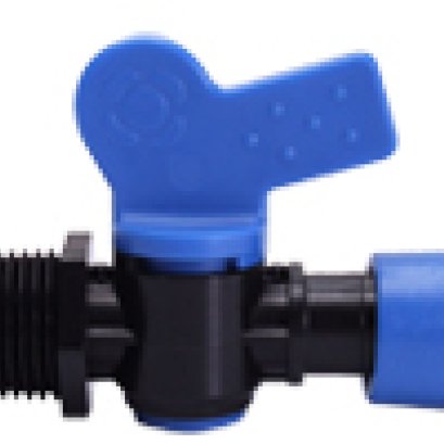 วาล์วหรี่น้ำ วาล์วเกลียวนอก 1/2&quot; พร้อมฝาล็อคเทป  รุ่น DV- SM SUPER PRODUCT