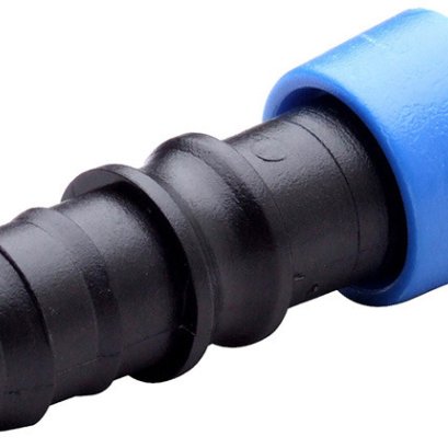 ข้อต่อท่อ PE 16 มม.พร้อมฝาล็อคเทป รุ่น D-PE SUPER PRODUCT