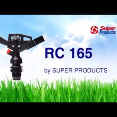 สปริงเกอร์อิมแพค พลาสติก หัวฉีดหมุนรอบตัว เกลียวนอก3/4&quot;  รุ่น RC-165 Super Products