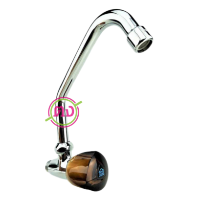 ก๊อกซิงค์ติดผนัง แบบหัวชา SWEETHOME