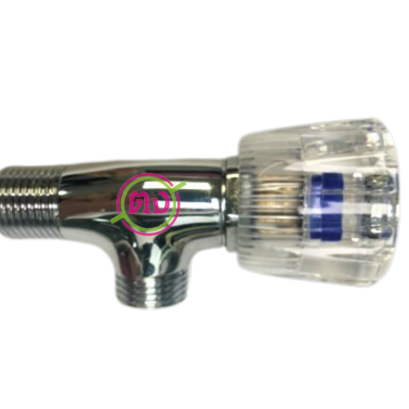 ก๊อกต่อฝักบัว  แบบหมุน หัวแก้ว SWEETHOME