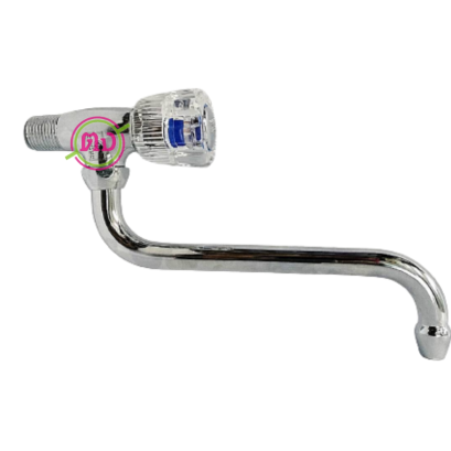 ก๊อกซิงค์ติดผนัง แบบหมุน หัวแก้ว SWEETHOME