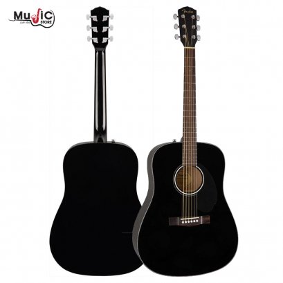 Fender CD-60S Acoustic Guitar ( Black )