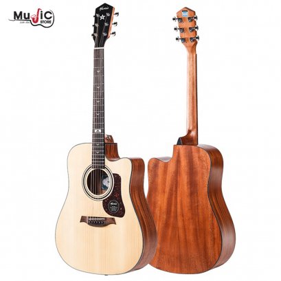 Mantic GT10DC Acoustic Guitar ( Solid Top )