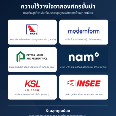 ทำไมบริษัทมหาชนไว้ใจสูทคุณน้อยดูแลพนักงาน 1,000+ คน?