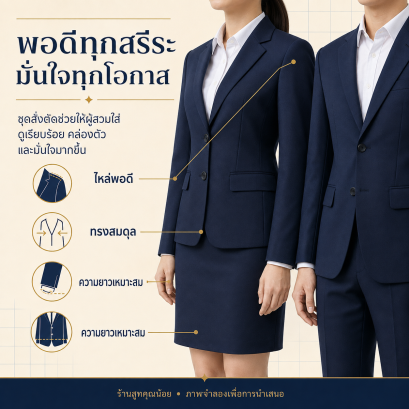 ชุดสูทนักเรียน สั่งตัด ข้อดี ความจำเป็น คุ้มค่า