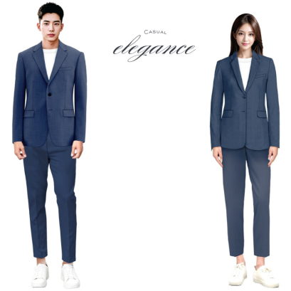 สวมใส่สบาย ดูดีทุกโอกาส กับชุดสูทแบบ Casual Elegance