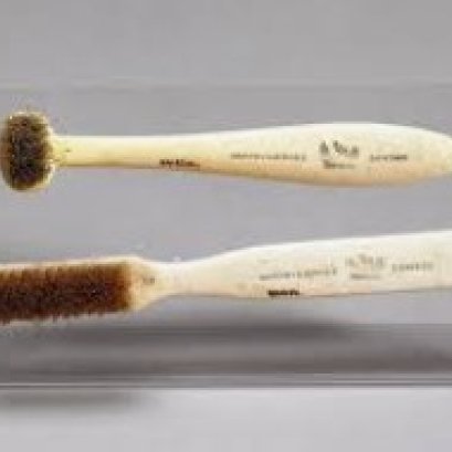 最早推广使用的牙刷