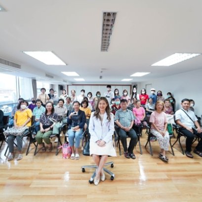 泰国华侨中医院养颜护肤科举办面部穴位按摩分享会