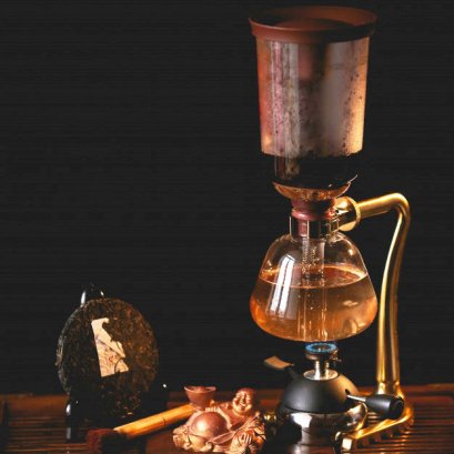 การทำกาแฟด้วยเครื่อง ไซฟ่อน (syphon) 